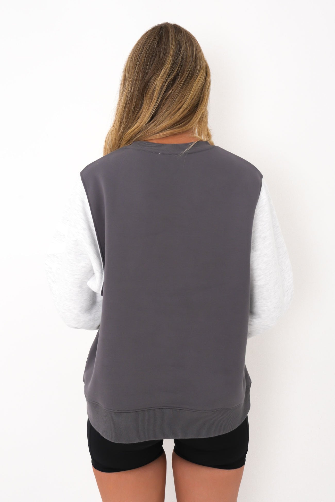 Becca Crew Charcoal