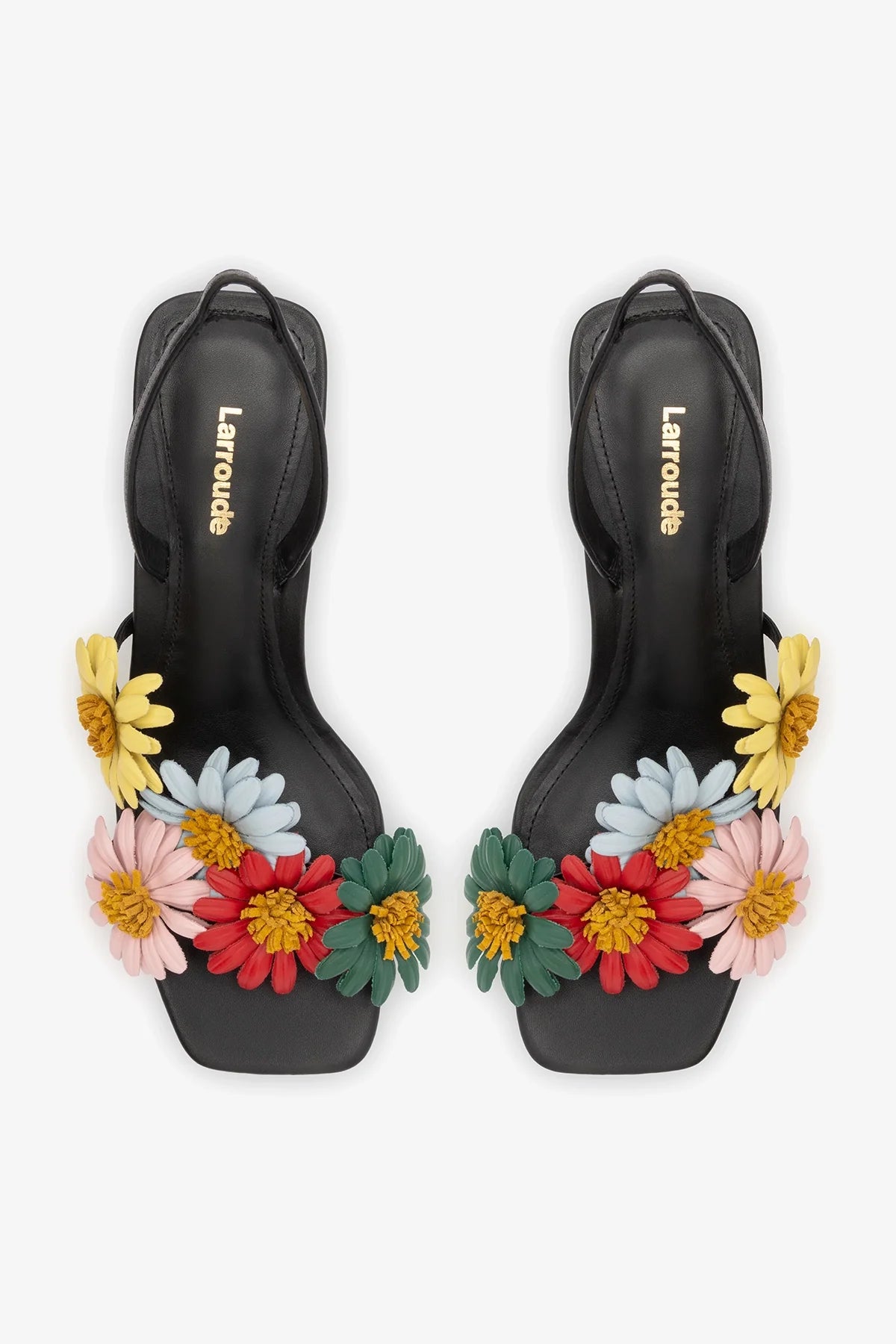 Fiore Sandal Black Leather