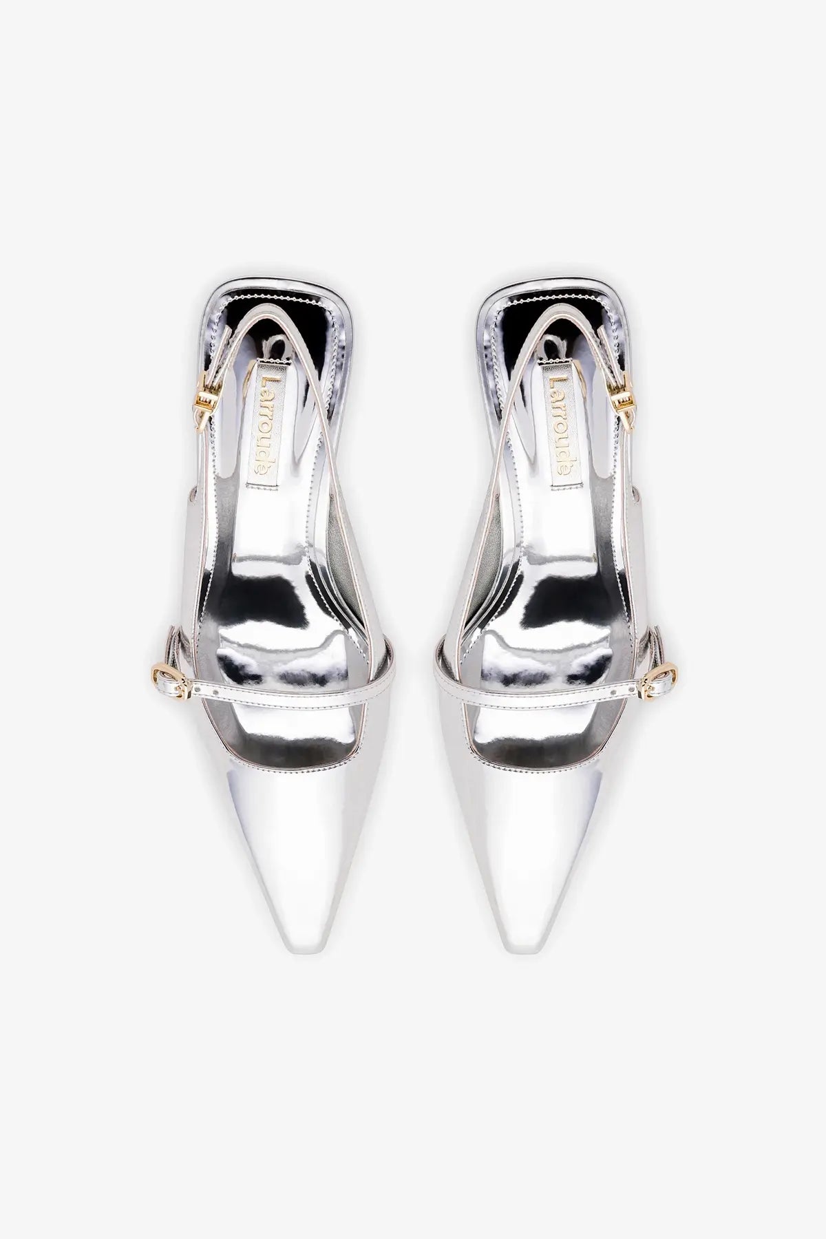 Ines Pump In Silver Specchio