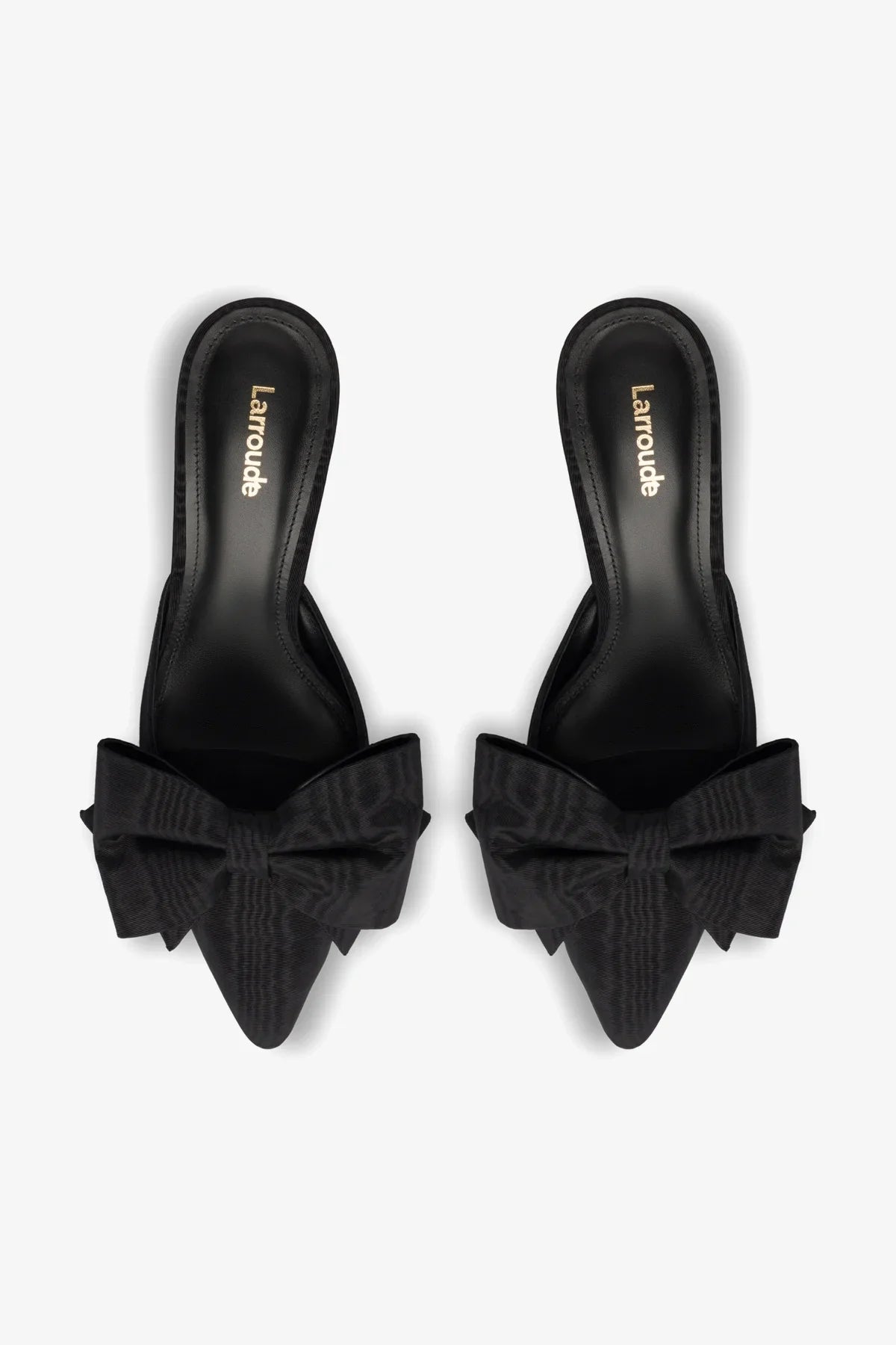 Mini Elle Pump In Black Fabric