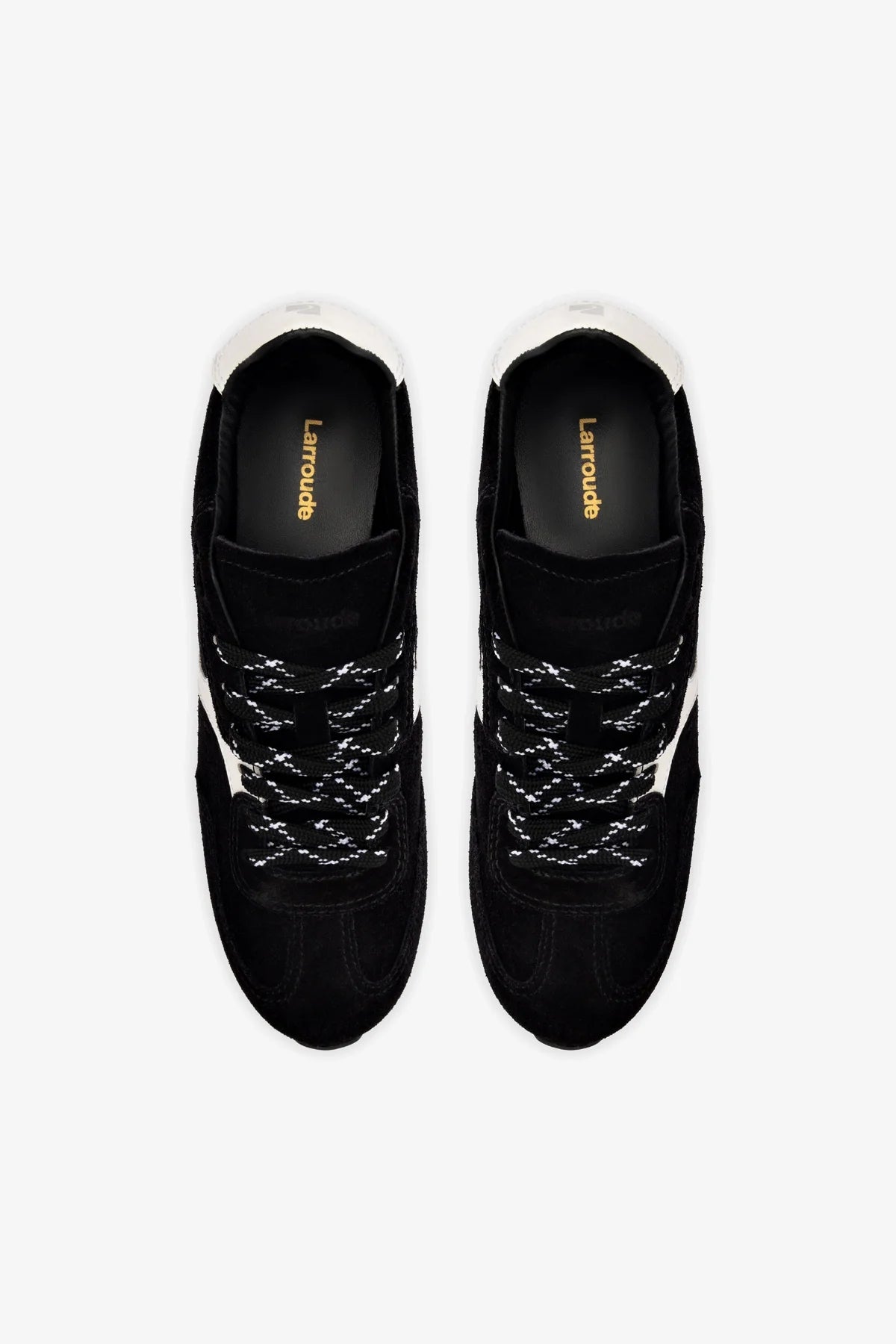 Stella Sneaker In Black Suede