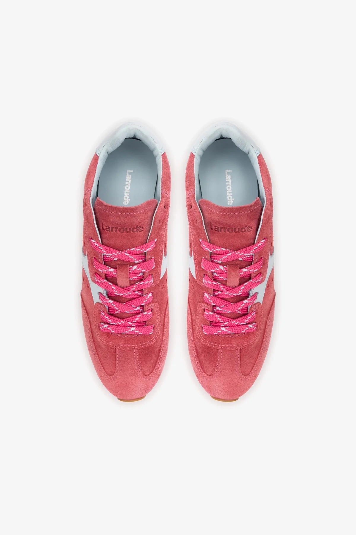 Stella Sneaker In Lampone Suede