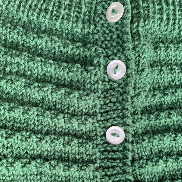 Knitted by Nana Jordan Cardigan - Clover