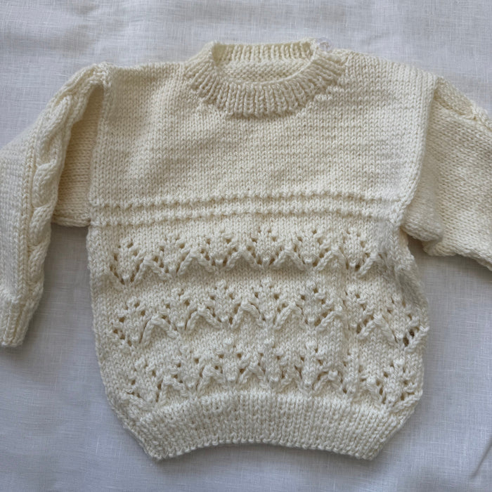 Knitted by Nana Michael Jumper Cream