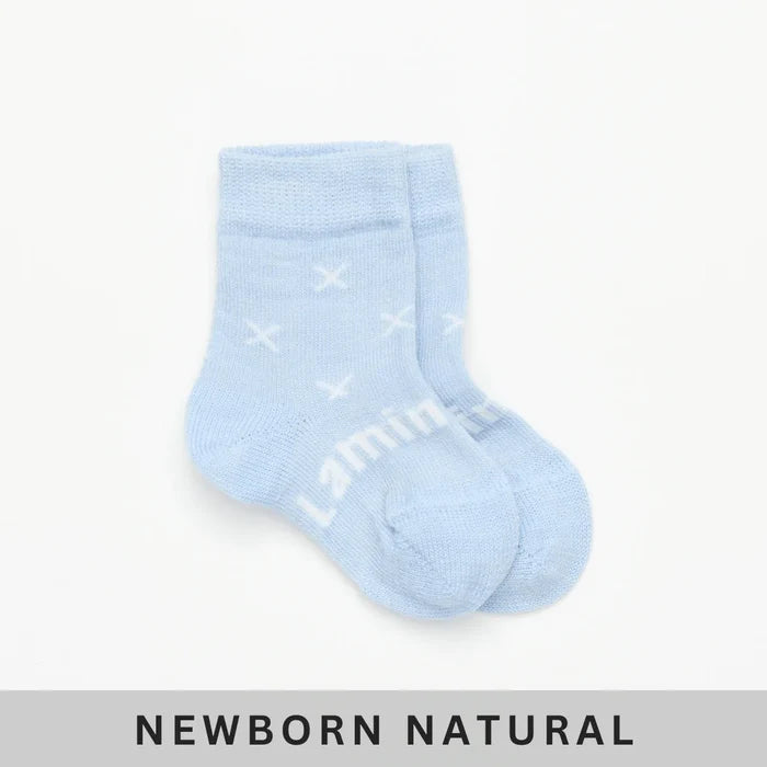 Lamington Baby Merino Crew Sock - Beau