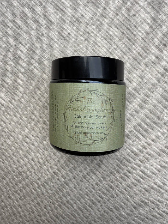The Herbal Symphony Calendula Scrub - 120ml