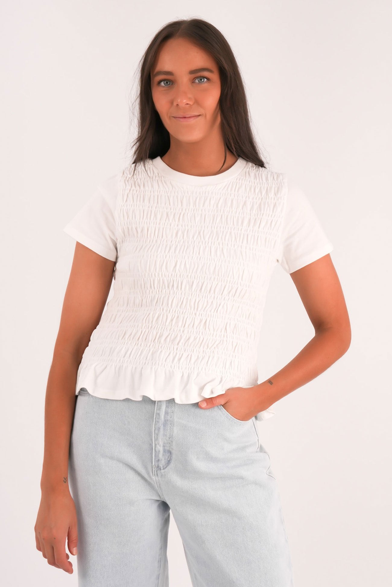 Astor Rouched Tee