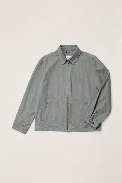 Awake Herringbone Jacket Charcoal