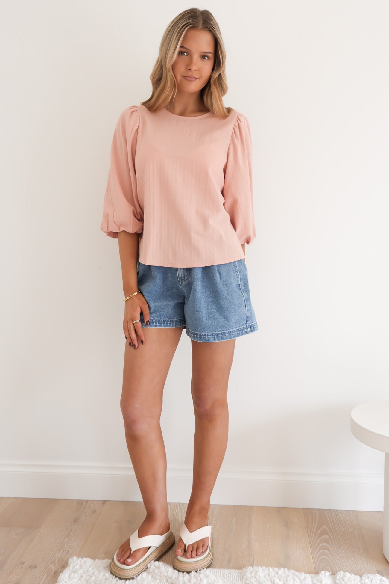 Aria Top Peach
