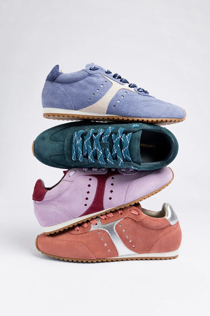 Stella Sneaker Niagara Blue Suede
