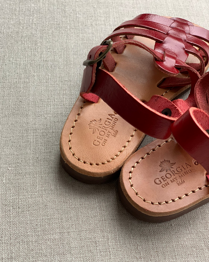 Georgia On My Mind Alexi Sandal Cherry