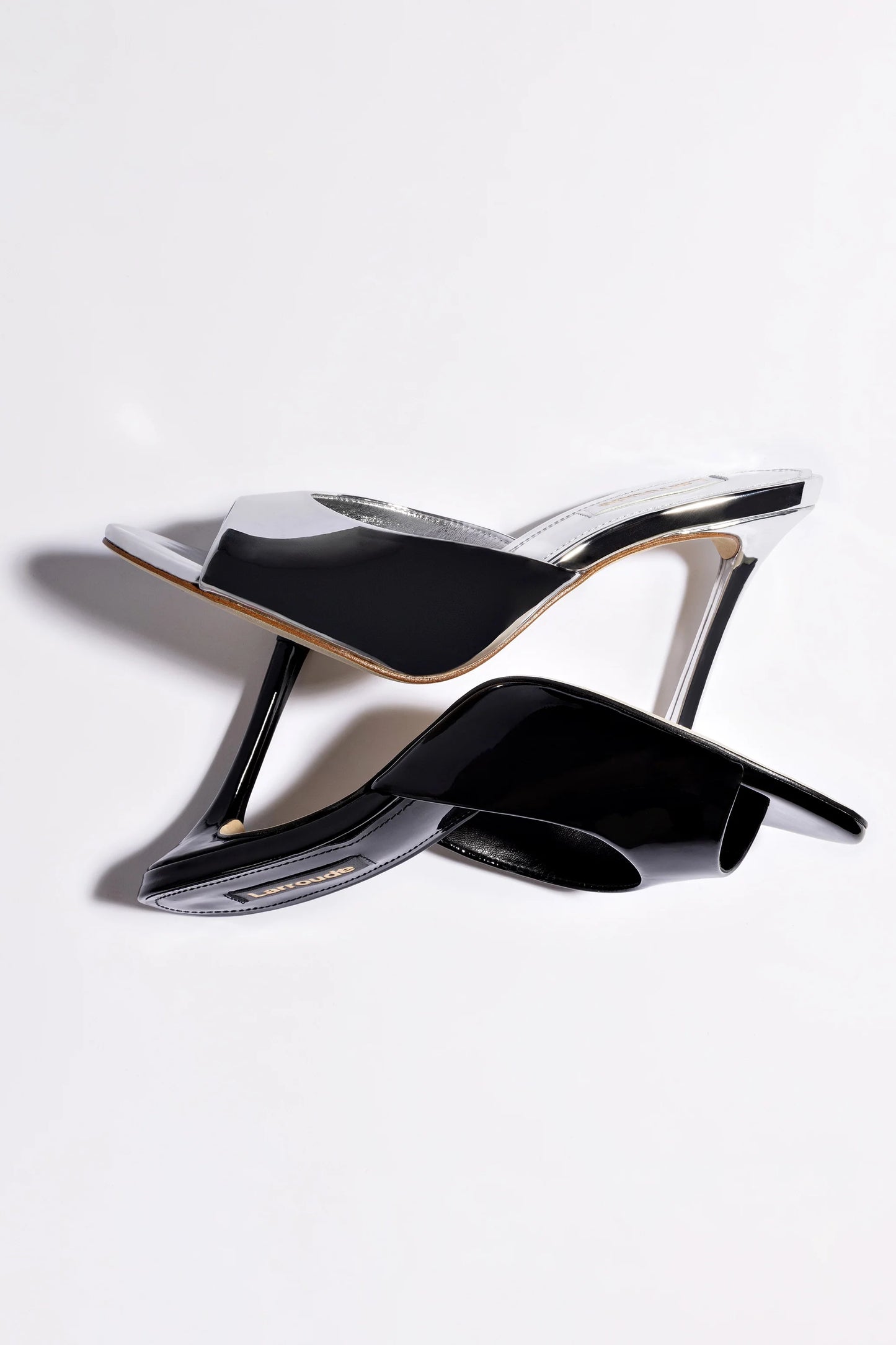Jasmine Hi Mule In Black Leather