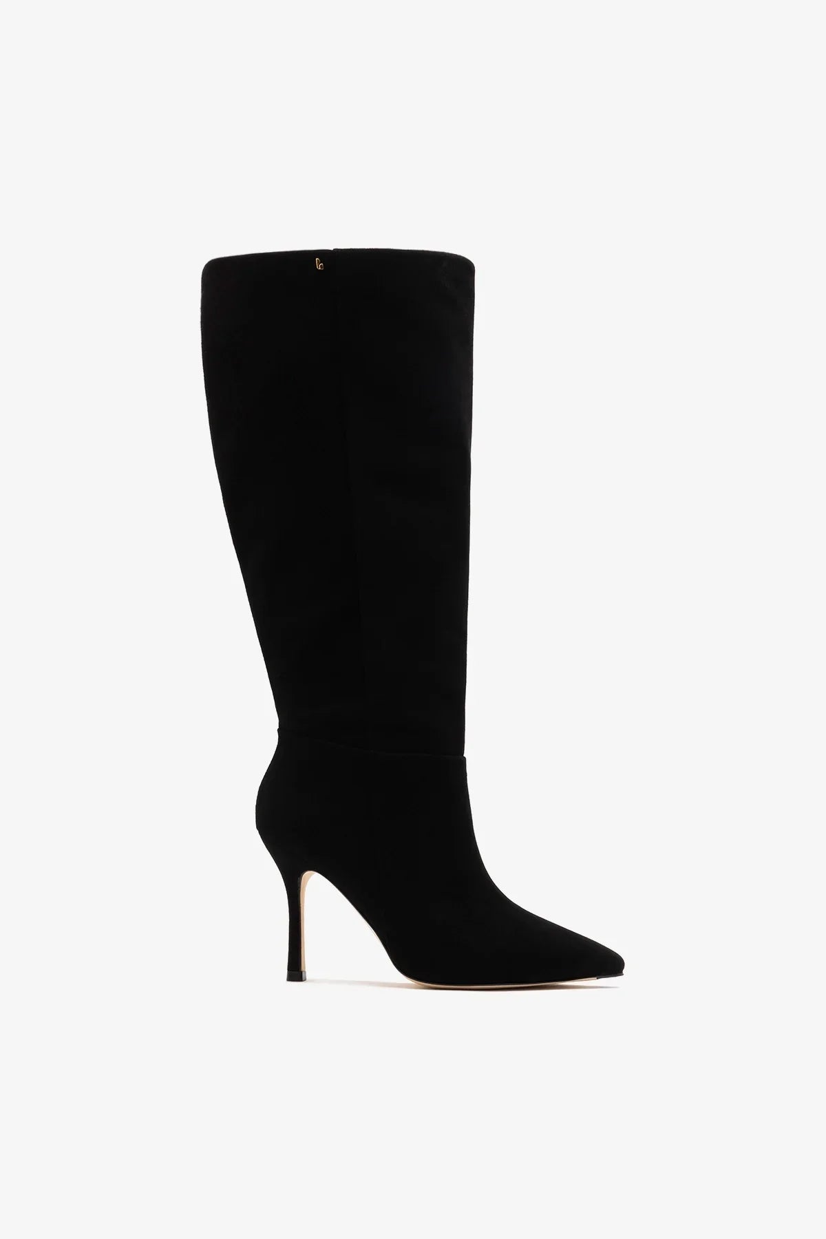 Kate Wide Boot Black Suede