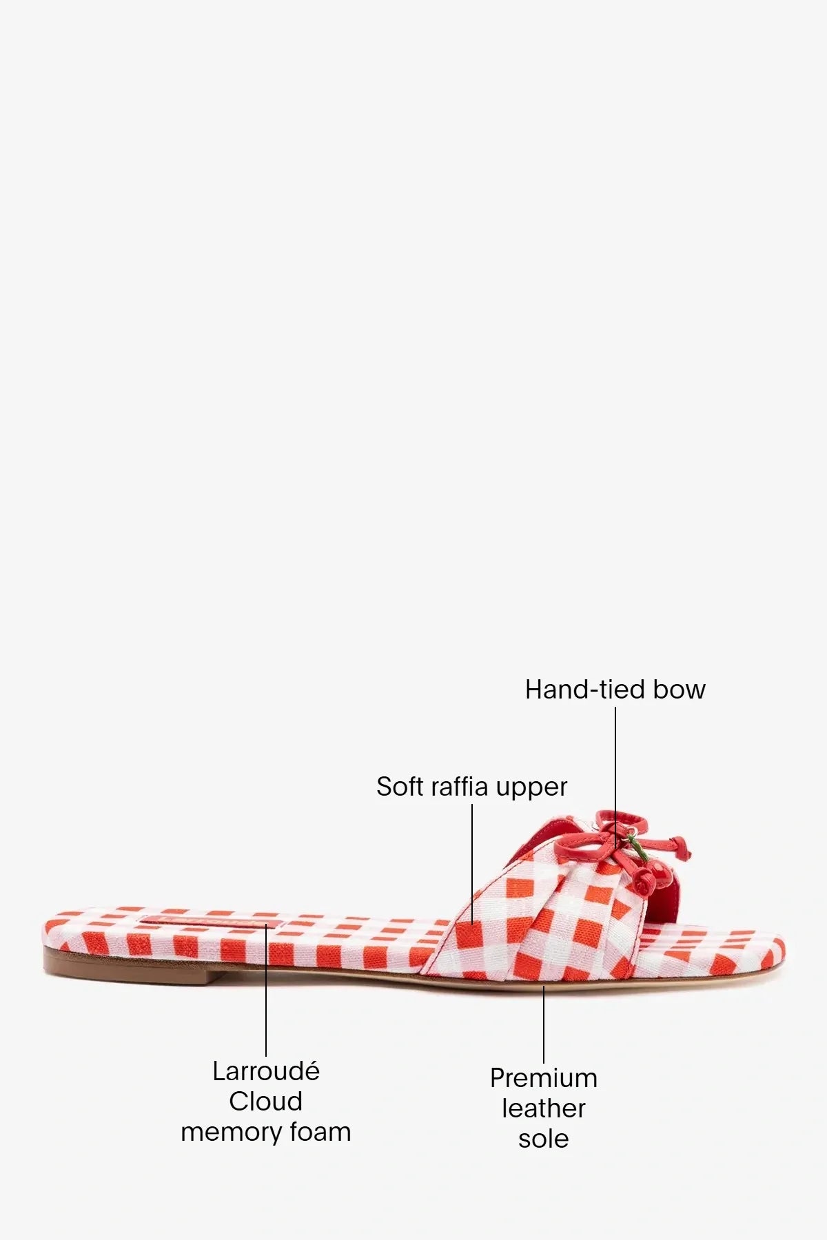 Bardot Flat Scarlet Printed Fabric