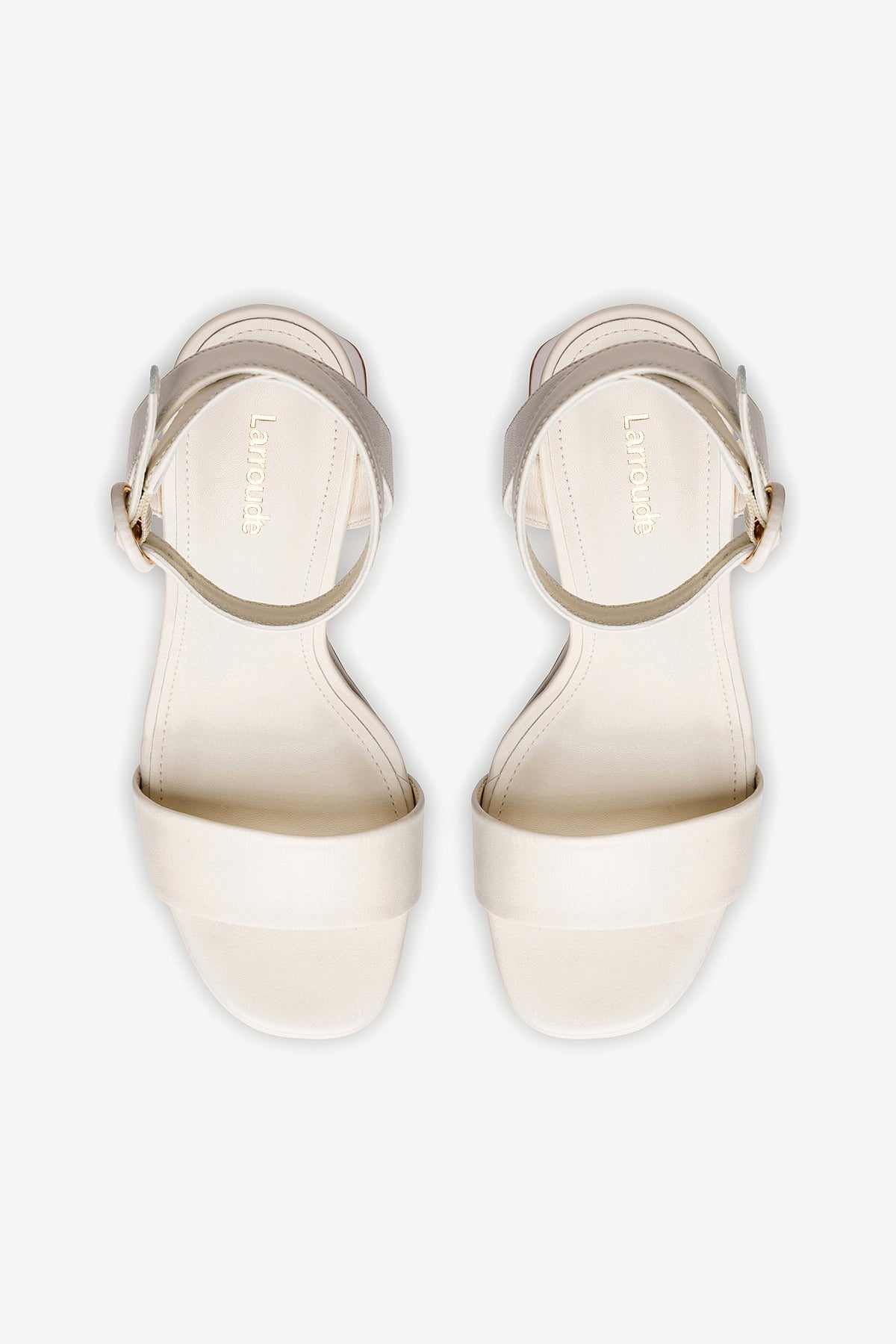 Dolly Sandal In Ivory Leather