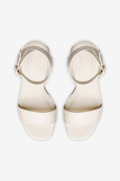 Dolly Sandal In Ivory Leather