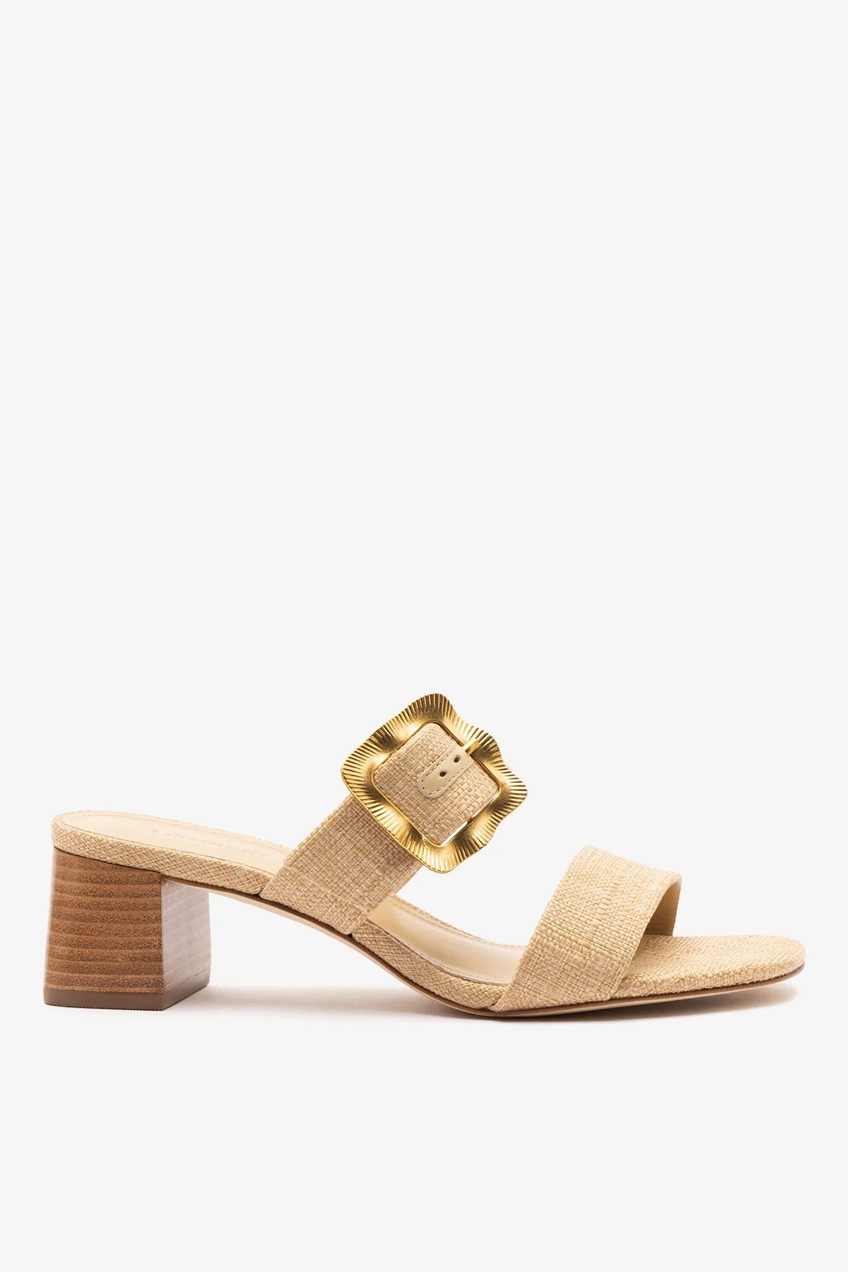 Maria Sandal Beige Raffia