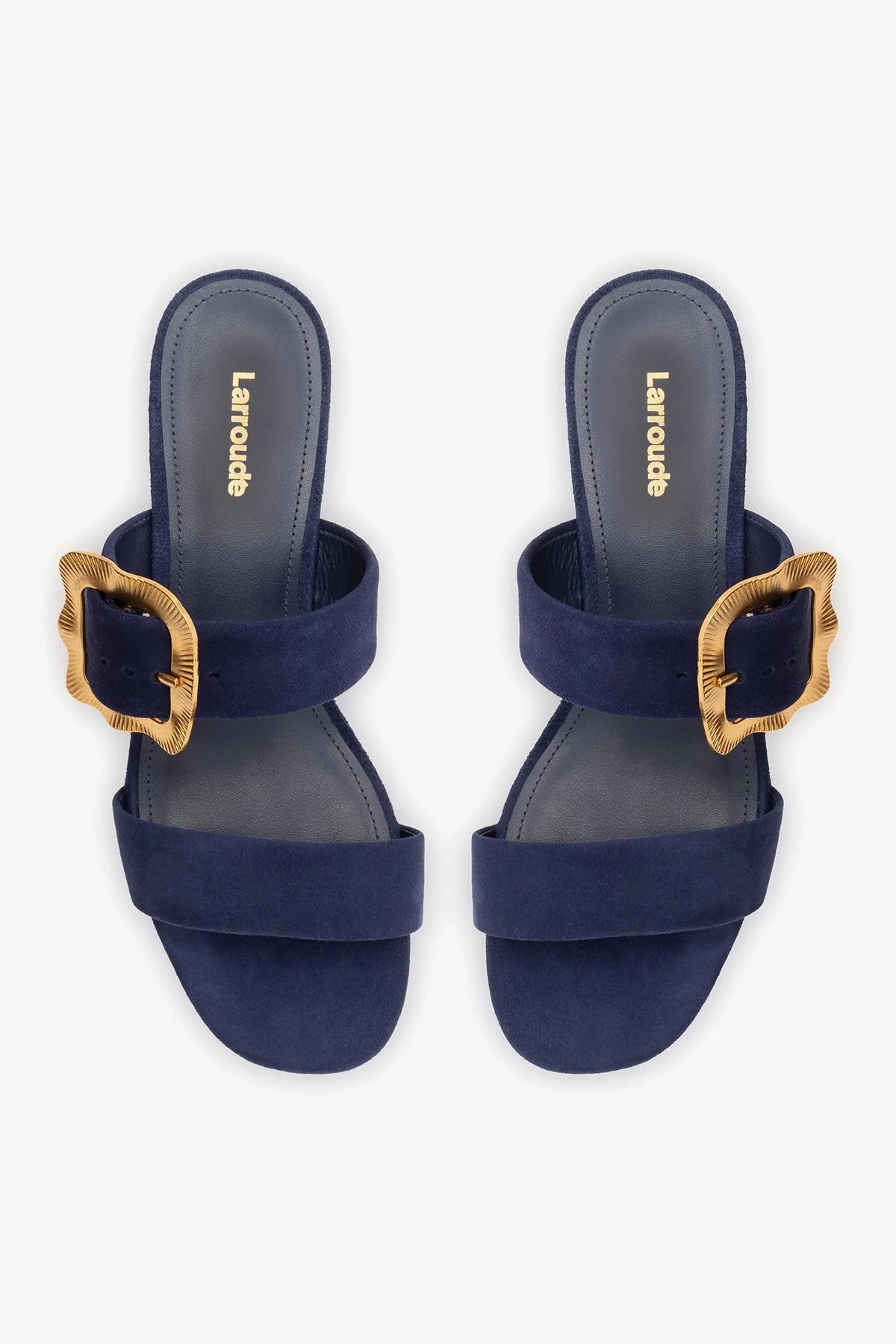 Maria Sandal Navy Suede