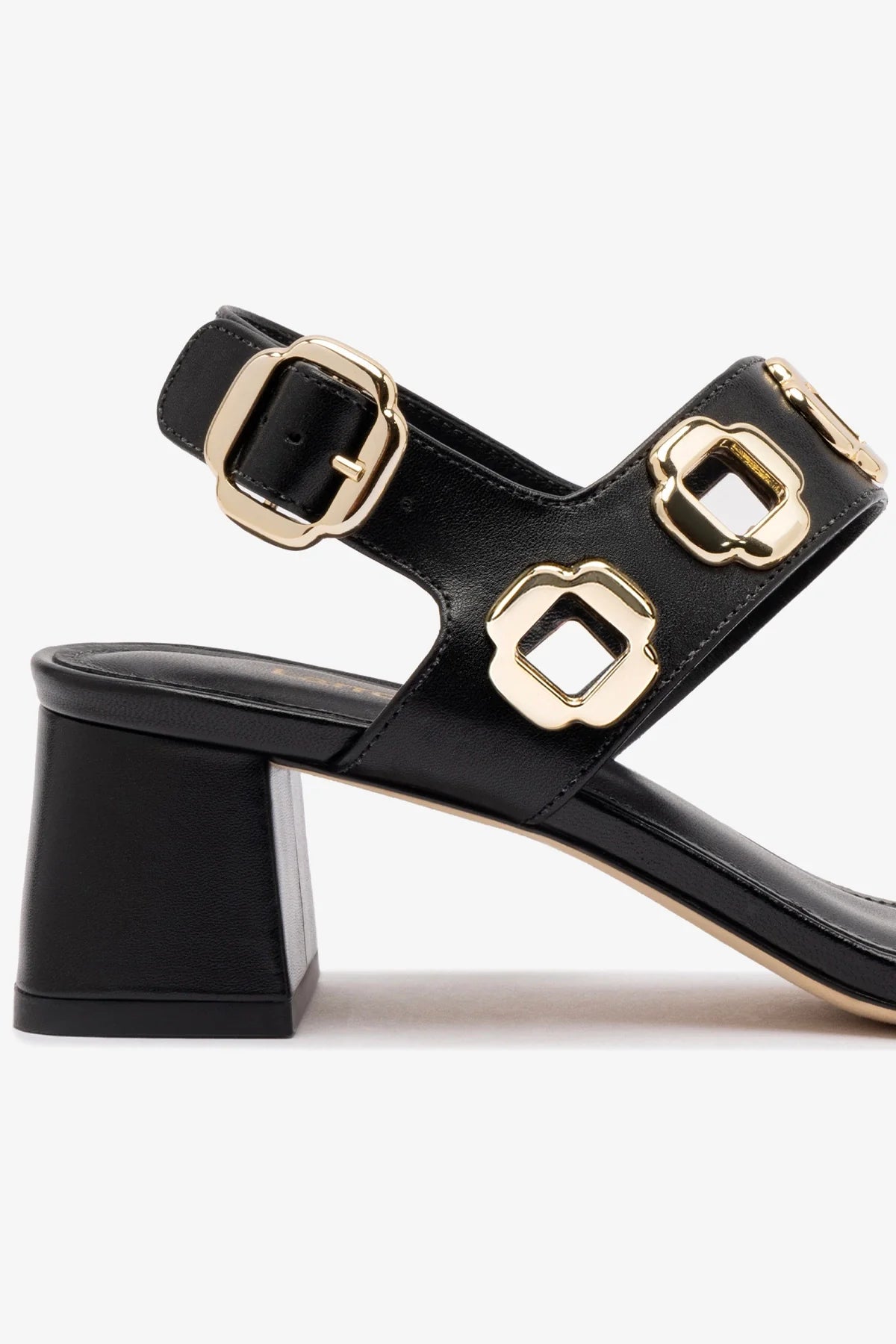 Milan Sandal In Black Leather