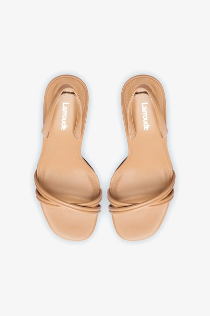 Annie Sandal In Tan Leather