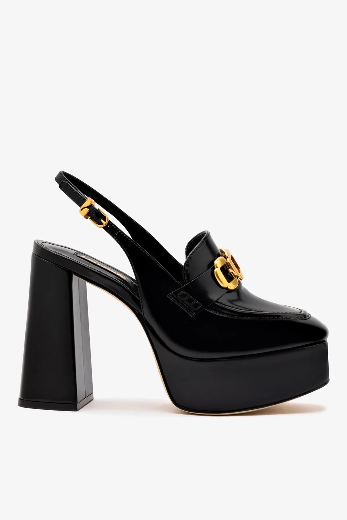 Harrington Loafer Hi In Black Box Leather