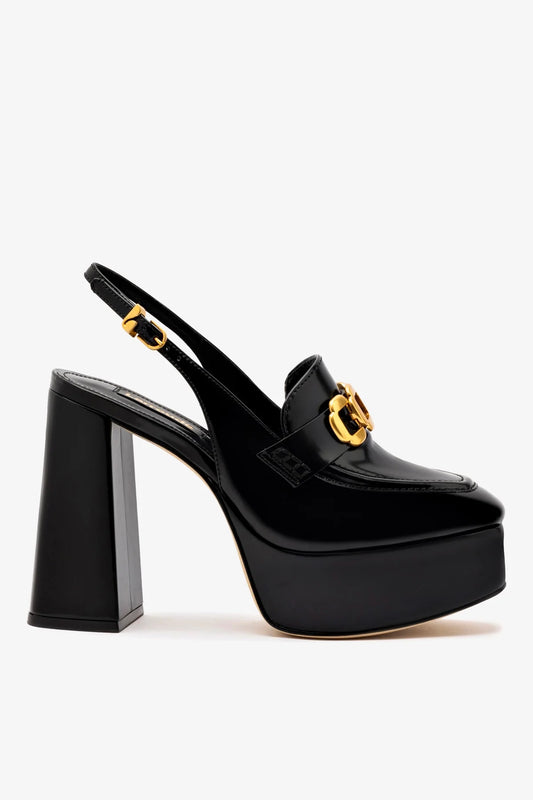 Harrington Loafer Hi In Black Box Leather