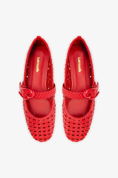 Verona New Macrame In Scarlet Leather