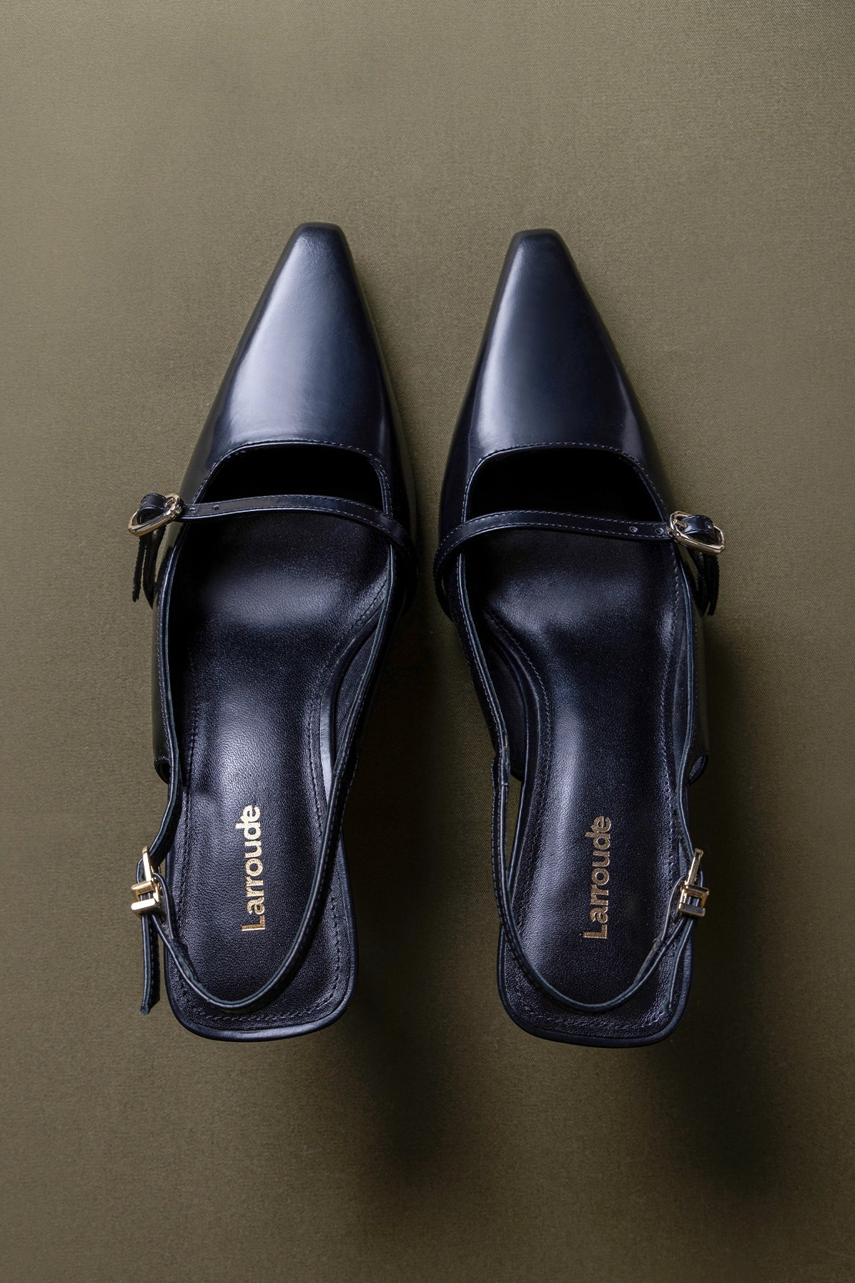 Ines Pump In Black Leather