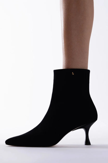 Ines Boot Black Suede