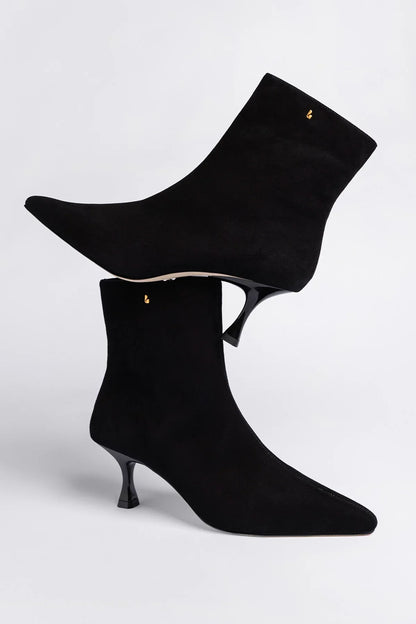Ines Boot Black Suede