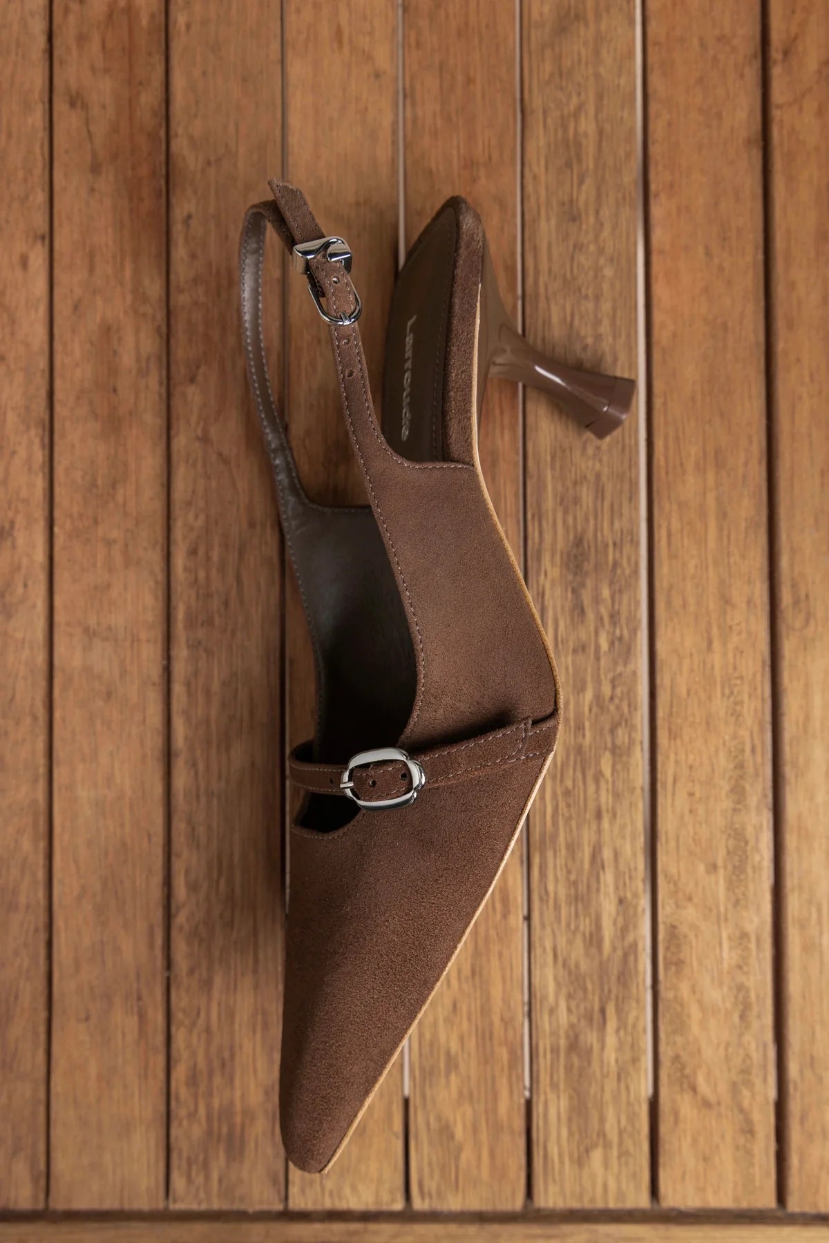 Ines Pump Burnt Umber Suede