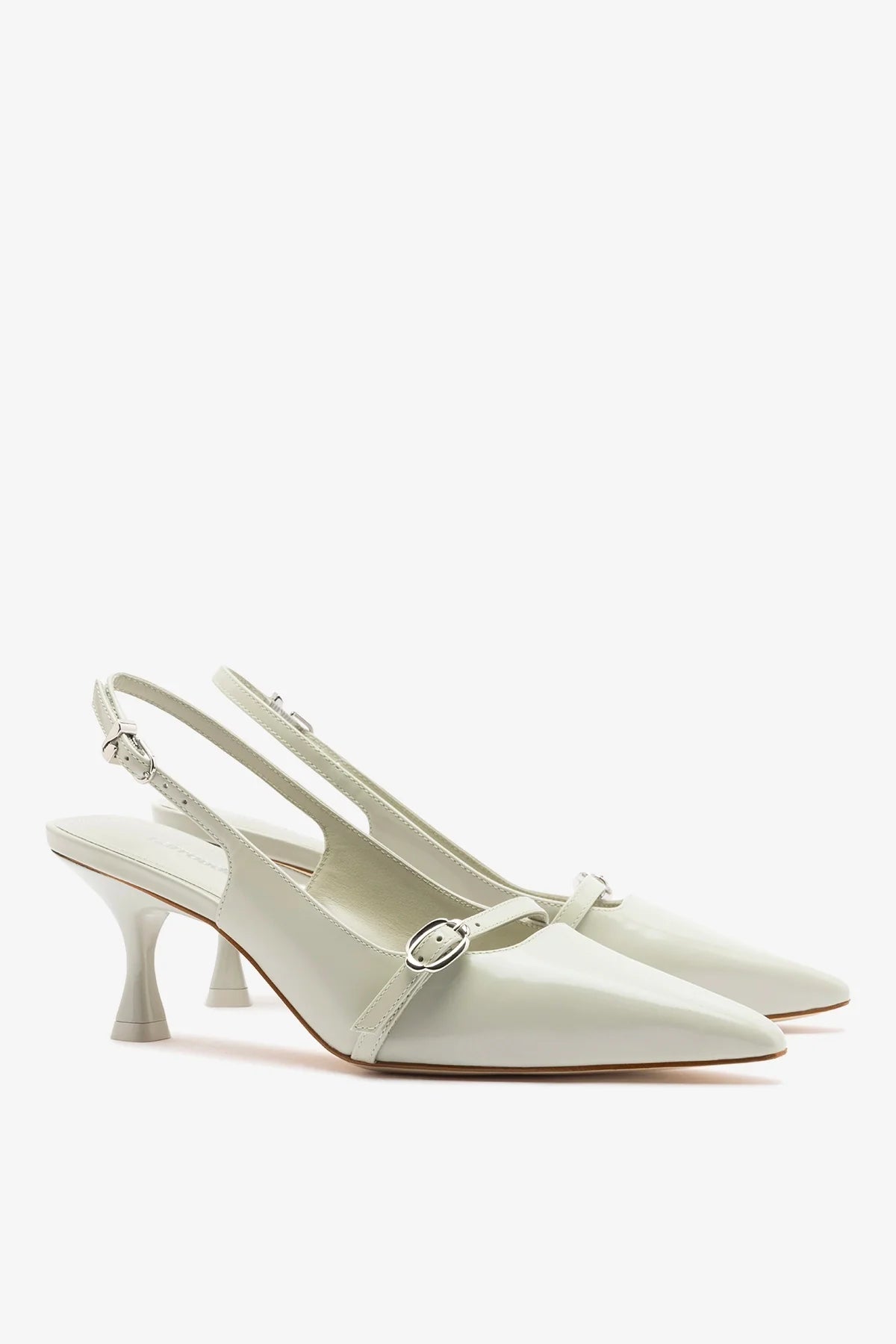 Ines Pump Gray Leather