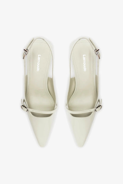 Ines Pump Gray Leather