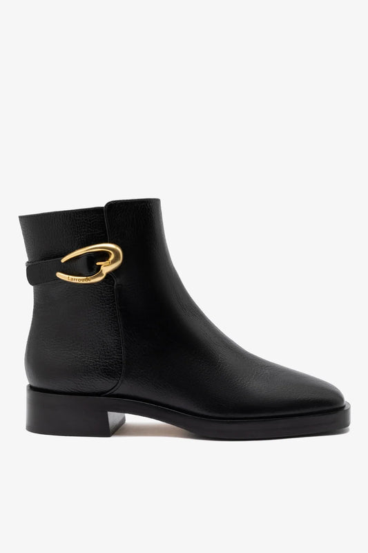 Anne Verona Low Boot Black Leather