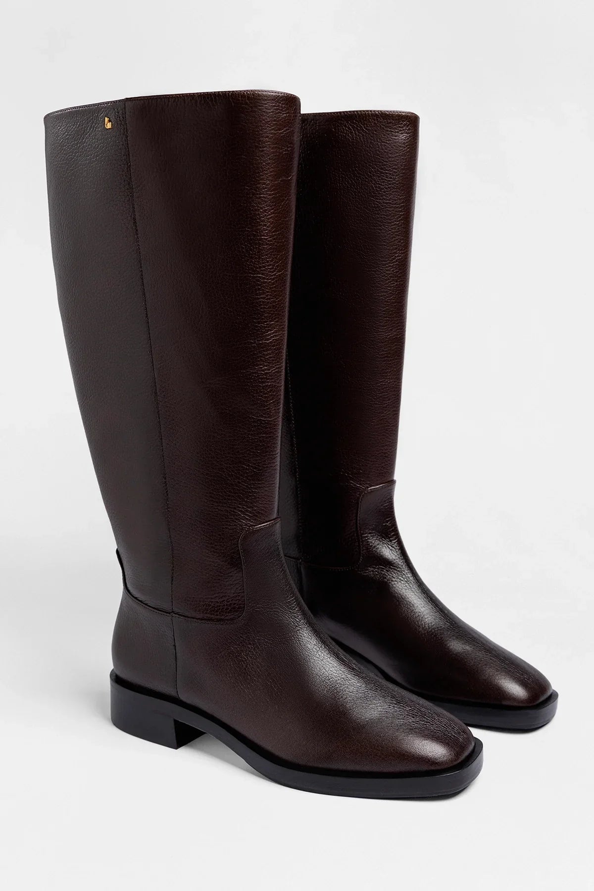 Anne Wide Brown Leather