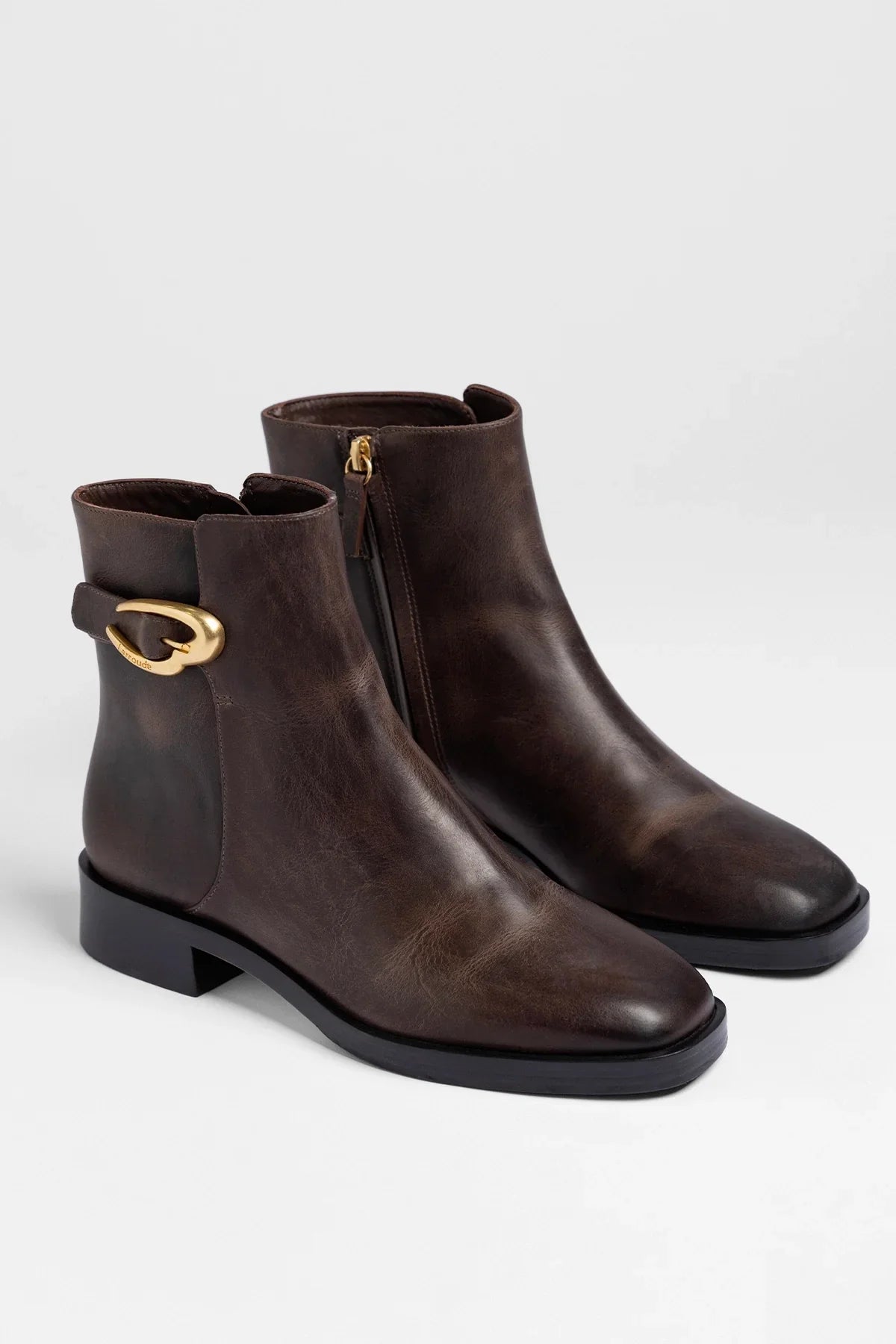 Anne Verona Low Boot Brown Leather