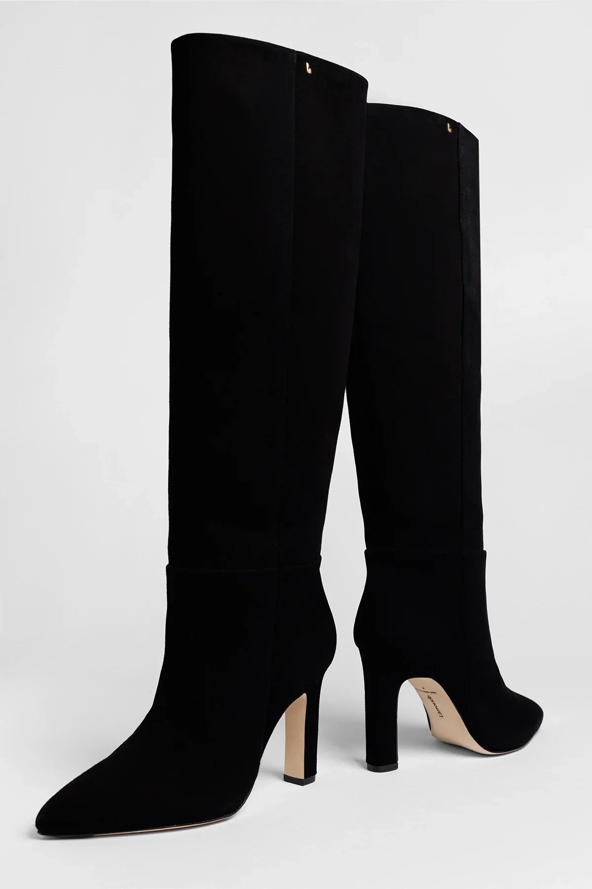 Cindy Hi Boot Black Suede
