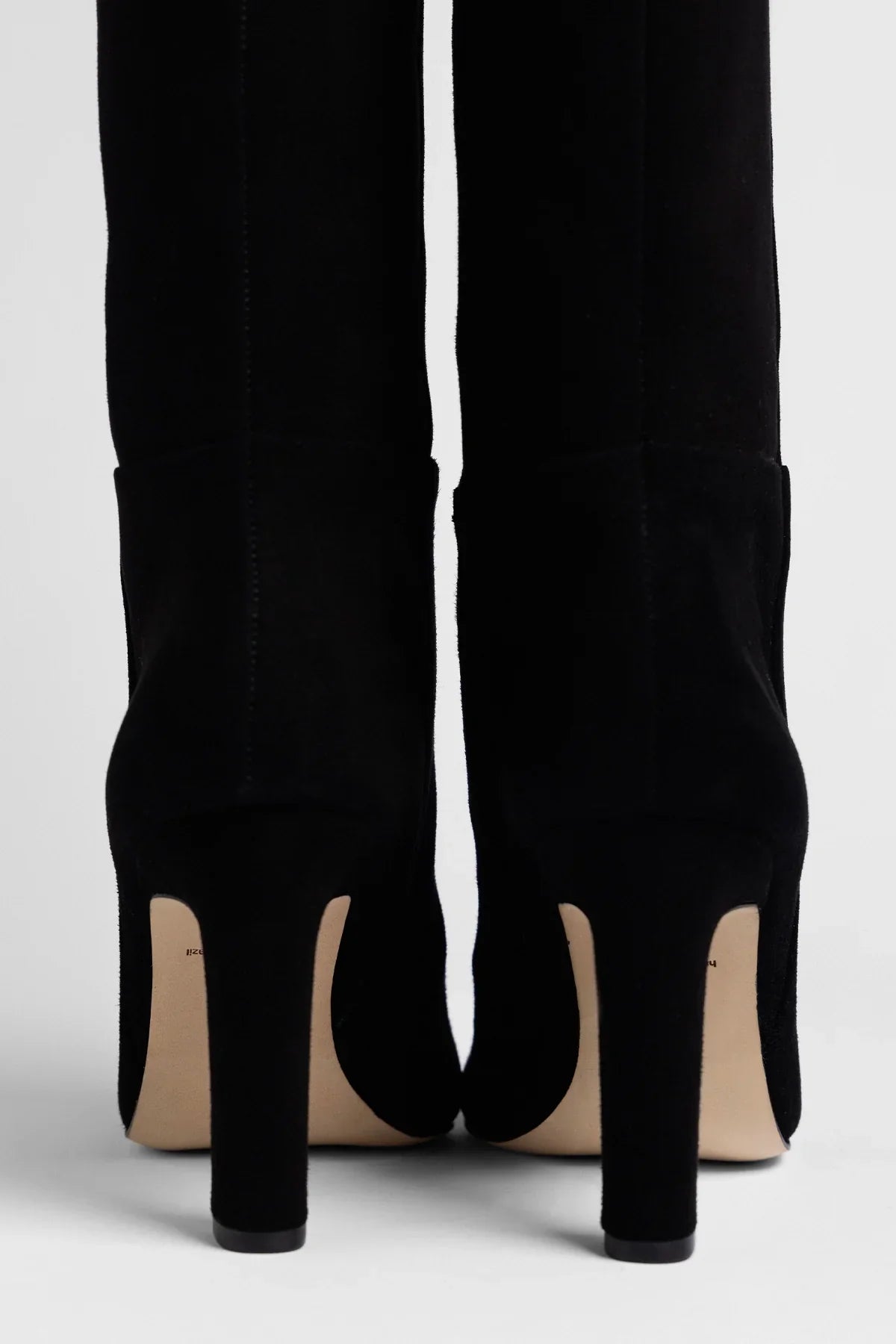 Cindy Hi Boot Black Suede