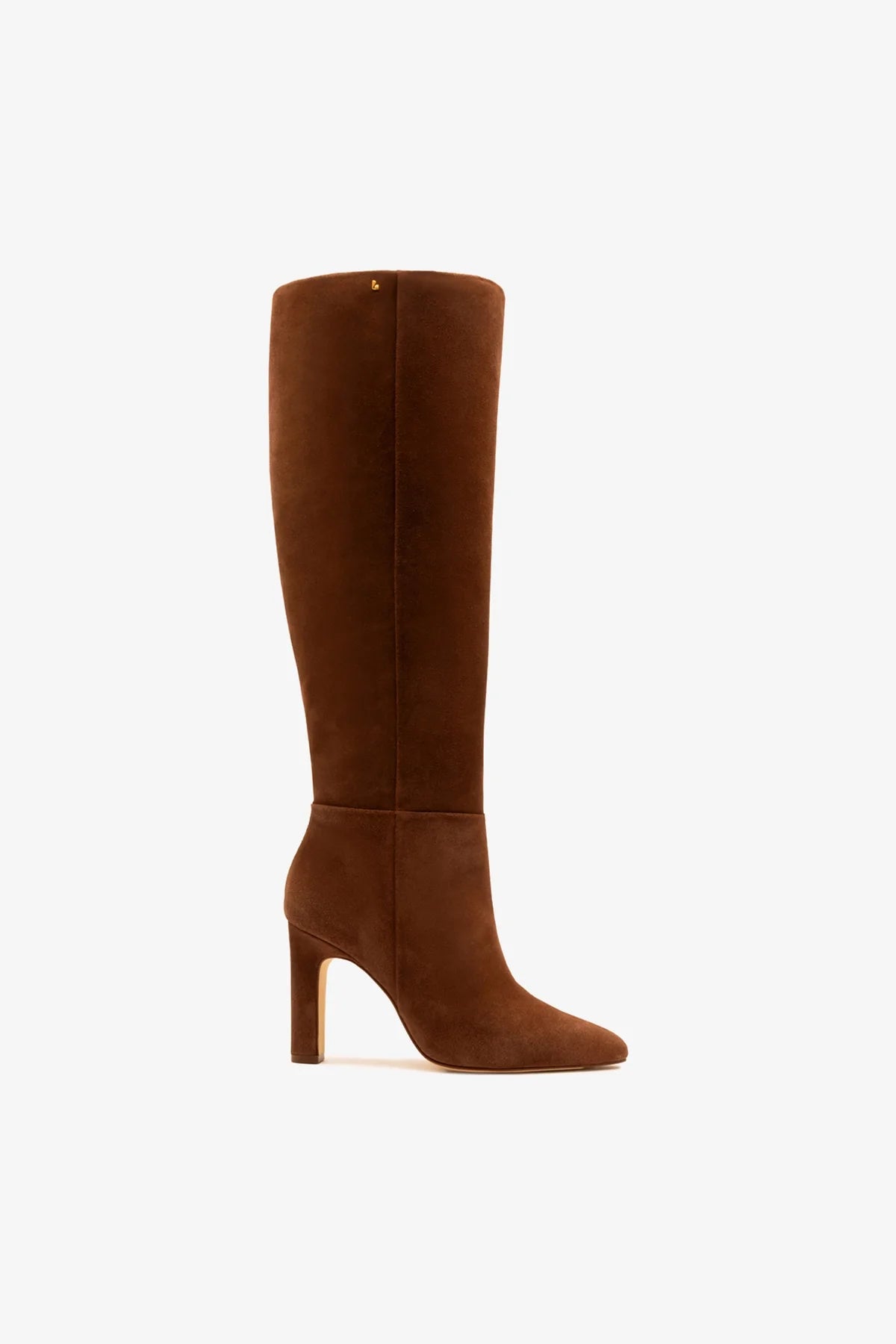 Cindy Hi Boot In Burnt Umber Suede