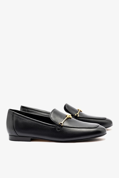 Katherine Loafer In Black Leather