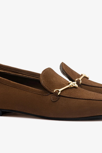 Katherine Loafer Burnt Umber Suede
