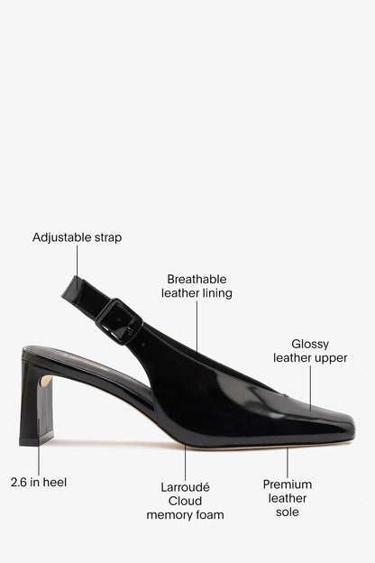 Katie Pump Black Patent Leather