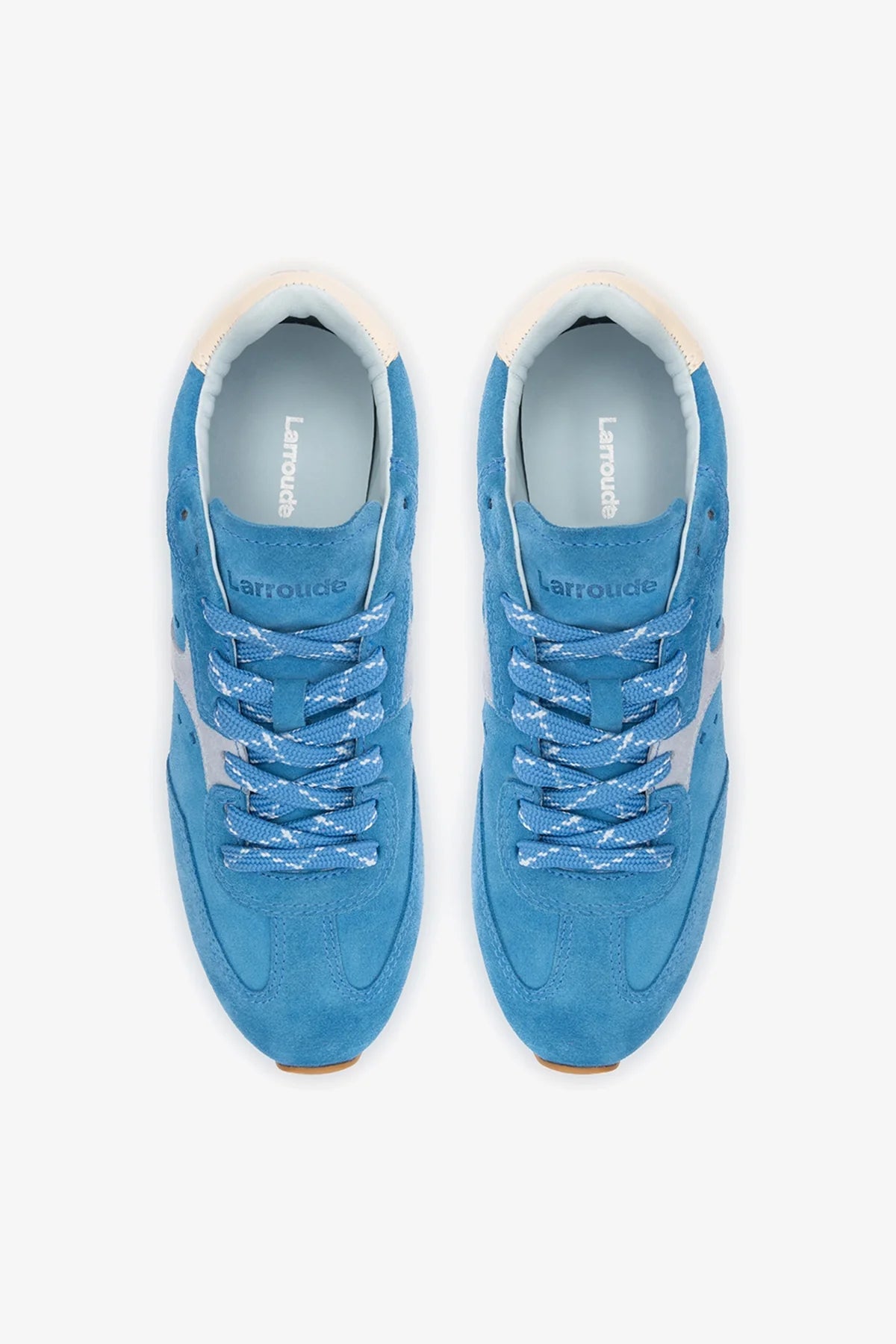 Stella Sneaker In Azure Suede