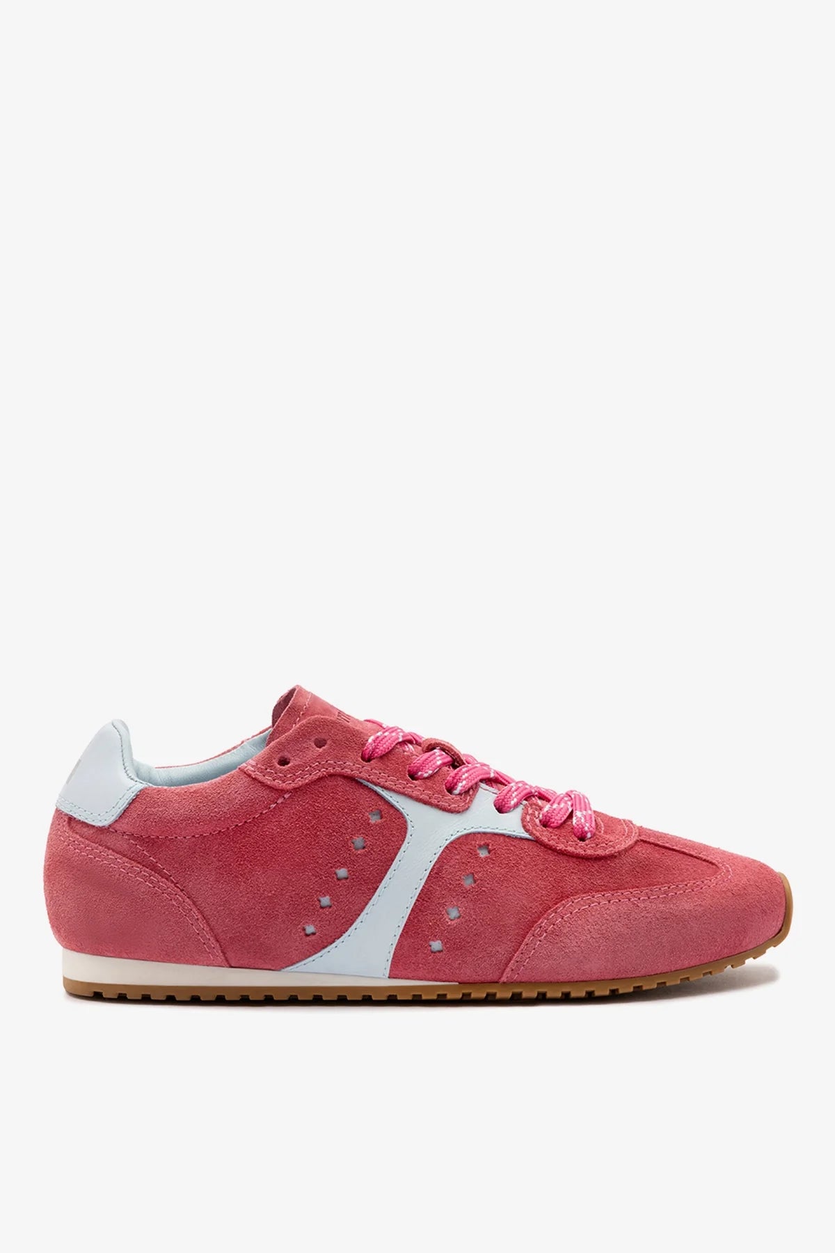 Stella Sneaker In Lampone Suede