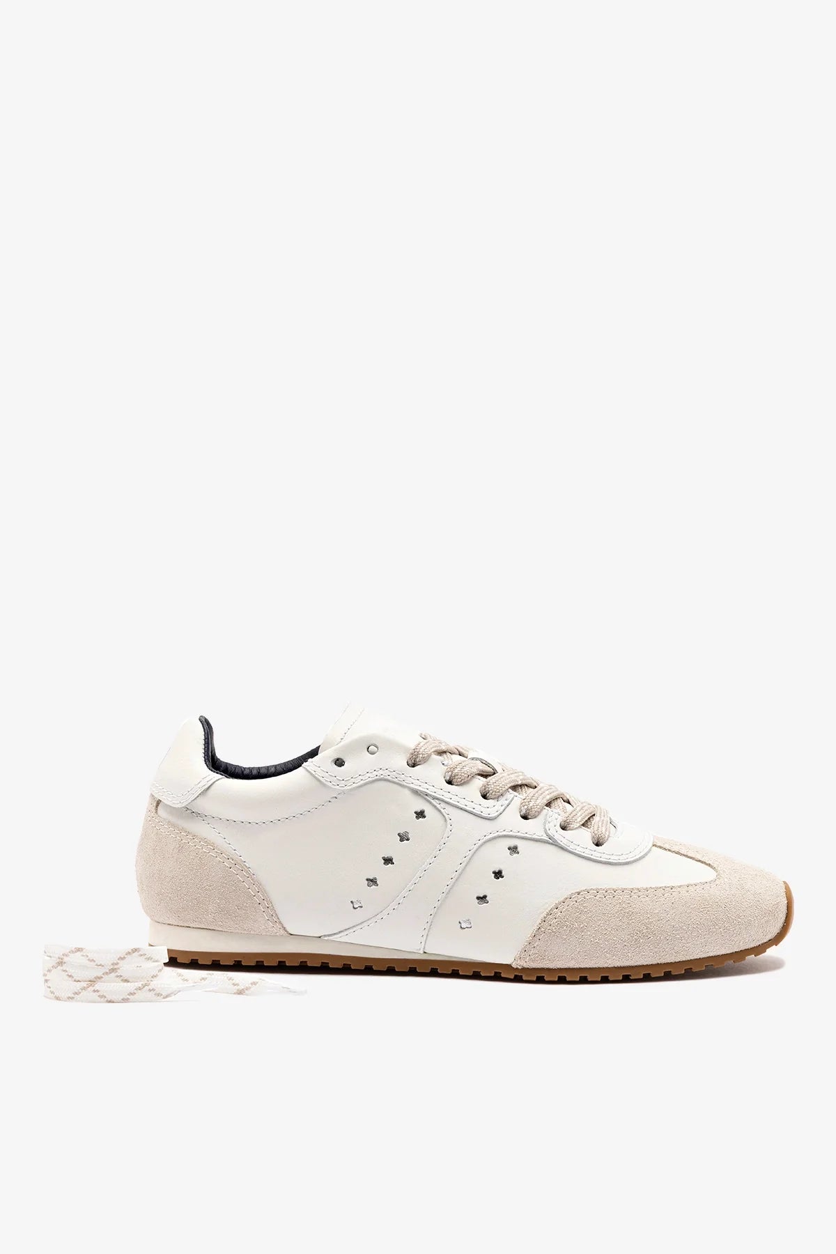 Stella Sneaker In White Leather