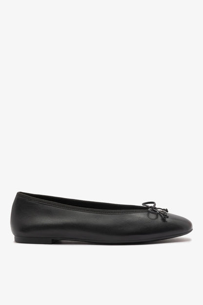 Pavlova Ballet Flat In Black Leather