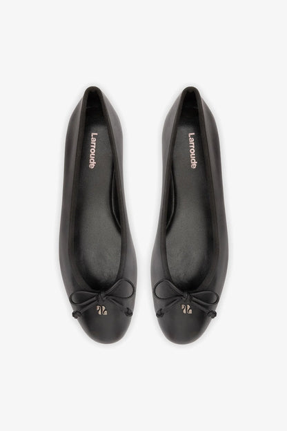 Pavlova Ballet Flat In Black Leather