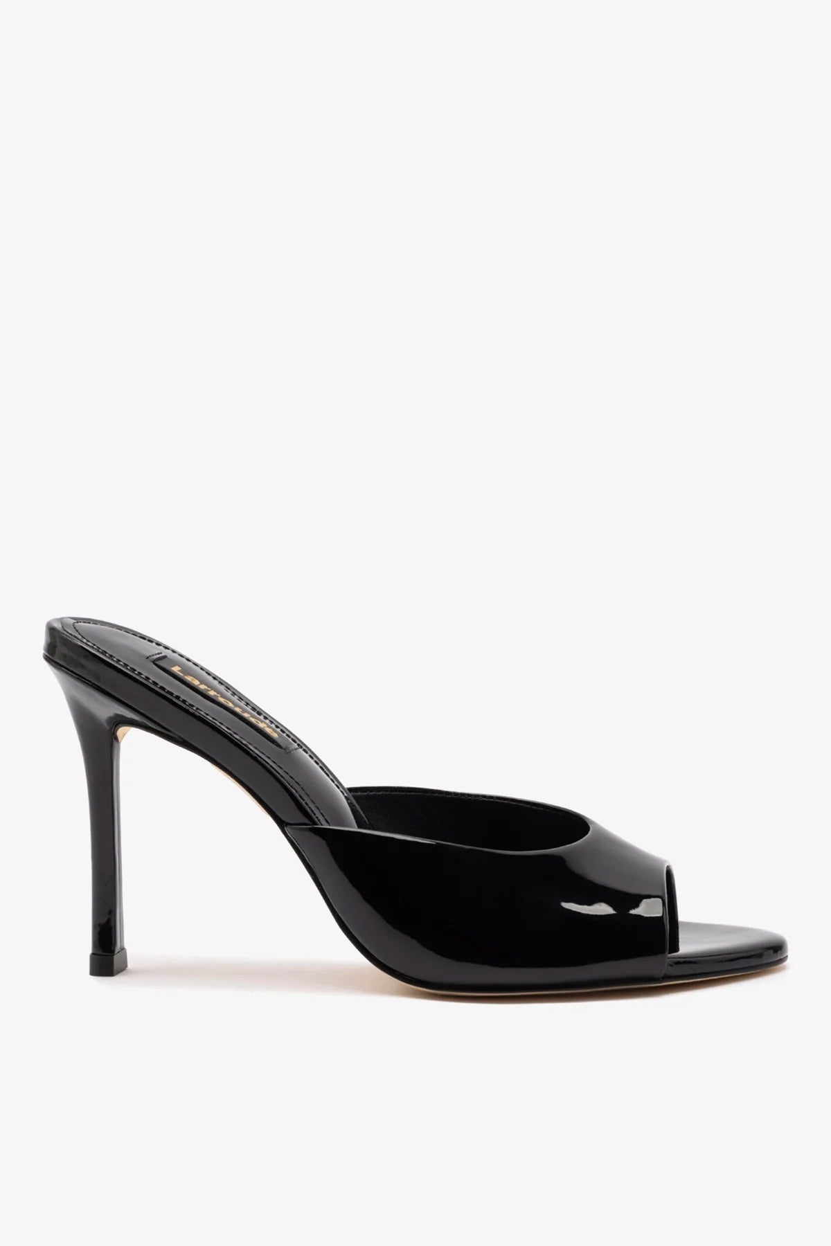 Jasmine Hi Mule In Black Leather