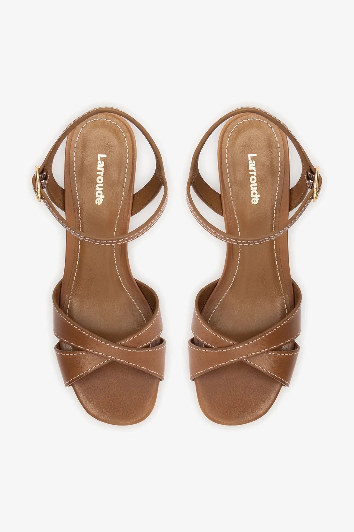 Bianca Low Sandal Caramel Leather