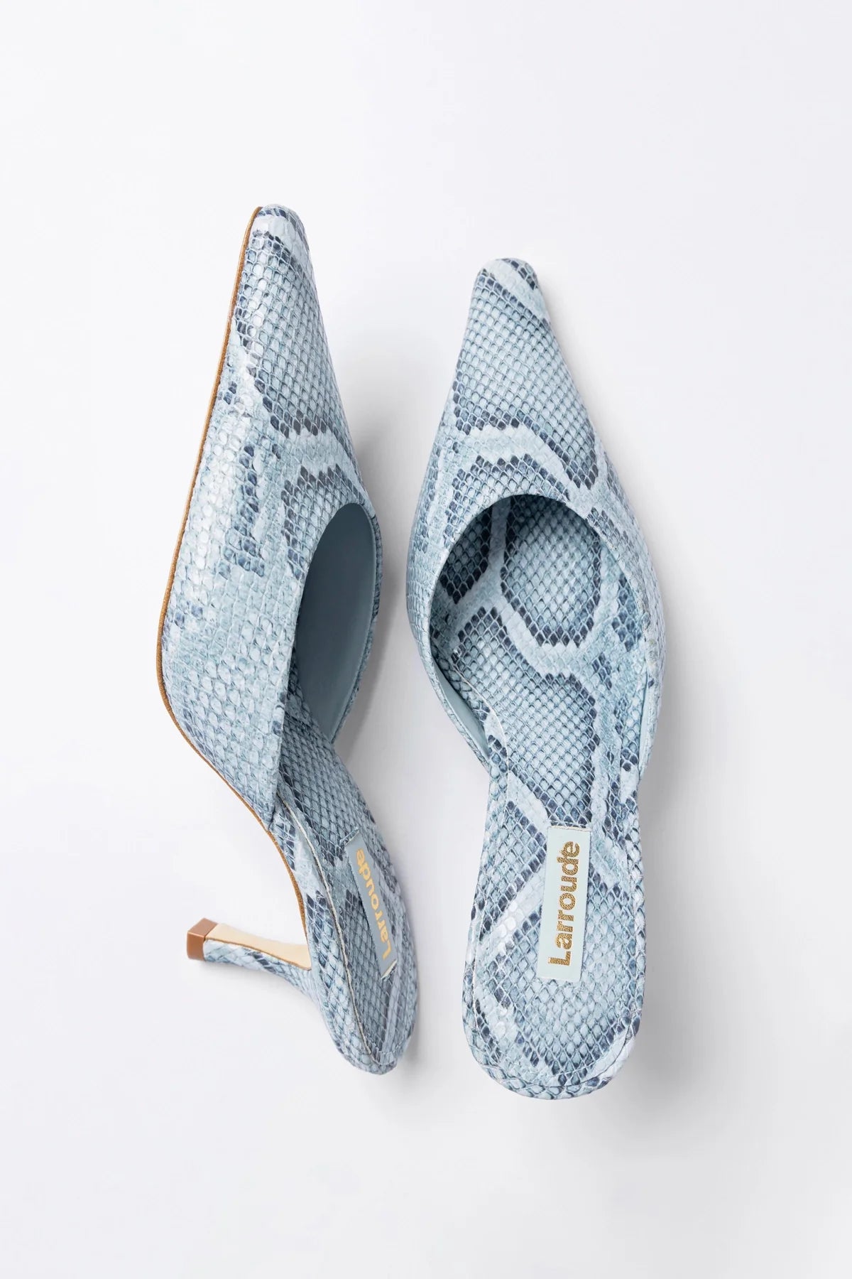 Carine Mule Maya Python Leather
